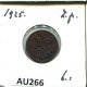 1 CENT 1925 NIEDERLANDE NETHERLANDS Münze #AU266.D.A - 1 Cent