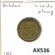 10 REICHSPFENNIG 1925 D DEUTSCHLAND Münze GERMANY #AX536.D.A - 10 Rentenpfennig & 10 Reichspfennig