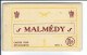 MALMEDY  10 CARTES VUES Série 1 - Malmedy