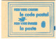 Carnet Code Postal, 31400 Toulouse, Vignettes Bleues, Variété Tache Sur La Couverture - Blocks Und Markenheftchen