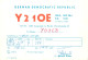 German Democratic Republic Radio Amateur QSL Card Y03CD Y21OE 1983 - Radio Amatoriale