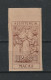 Macau Macao 1948 Charity Stamp 10P Proof. MNH/No Gum - Ongebruikt