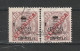 Macau Macao 1921 Carlos Revenue Stamp Pair. Used - Usados