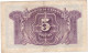 ESPAGNE - 5 PESETAS 1935 - Femme Couronnée Allégorie De La République N° Série C3661712 Série C - 5 Peseten