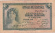 ESPAGNE - 5 PESETAS 1935 - Femme Couronnée Allégorie De La République N° Série D3080377 Série  D - 5 Peseten