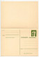 Germany, Berlin 1970's 3 Mint Postal Reply Cards - 8pf., 25pf. & 30pf. President Heinemann - Postcards - Mint