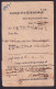 British India 1940 On Jaipur Government Service Postcard Jaipur ¼a King Overprint, Railway, Train Used (**) Inde Indien - Jaipur