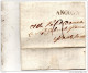 1808 LETTERA CON ANNULLO   ANCONA - 1. ...-1850 Prefilatelia