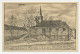 Fieldpost Postcard Germany / France 1915 Church - Loivre - WWI - Kirchen U. Kathedralen