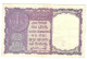 INDIA P75f 1 RUPEE 1957  Signature JHA  LETTER D    XF - Inde