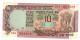 INDIA P81f1 10 RUPEES  ND 1975  LETTER B Signature 15 ( MALHOTRA )    UNC. 2 P.h. - India