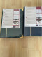 LOT 3 CLASSEURS De TIMBRES VIDES NEUFS 64 Pages Grand LUXE Sous Plastique - Large Format, White Pages