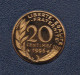 20 CENTIMES REPUBLIQUE 1996 ISSUE DU COFFRET BE - 20 Centimes