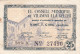 ESPAGNE - ESPAÑA. Emisiones Locales Republicanas 1937 25 CENTIMOS VILANOVA I LA GELTRU (Barcelona) 1937 Série A - 1-2 Pesetas