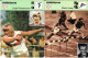 GF1899 - FICHES SPORTCASTER - WALTER SCHMIDT - MARTIN LAUER - JUTTA HEINE - LIESEL WESTERMANN - Atletiek