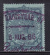 Cape Of Good Hope £6 Blue Green,  Barefoot 111B Perf 15 1/2.  Good Used - Cape Of Good Hope (1853-1904)