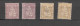 1881  PAPIER MELE   LOT    NEUFS*  COTE 90.00         CATALOGUE SBK - Unused Stamps