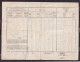 DDFF 785 - Chemins De Fer De L' Etat - Lettre De Voiture Cachet De Gare Hexagonal MALINES 1883 - Fiscaux Français - Autres & Non Classés