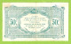 FRANCE / EURE & LOIR / 50 CENTIMES /  MARS 1920  / 3ème EMISSION / PAS DE NUMERO - Chamber Of Commerce