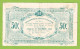 FRANCE / EURE & LOIR / 50 CENTIMES /  JANVIER 1921  / 5ème EMISSION / PAS DE NUMERO - Chamber Of Commerce