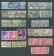 Switzerland, 1878-1938, Lot Of 42 Postal Due Stamps From Sets MiNr 1-9, 2-5, 8-10, 15-16, 17-20, 29-37 32-36 42-49 54-61 - Portomarken