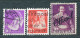 Switzerland, 1878-1938, Lot Of 42 Postal Due Stamps From Sets MiNr 1-9, 2-5, 8-10, 15-16, 17-20, 29-37 32-36 42-49 54-61 - Taxe