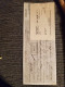 1903 Fisalmarke Aargau - Cheques & Traveler's Cheques