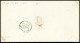 Lettre N°3 En Bande De 3 OBL Grille + T15 "Toulouse (30)" (Haute-Garonne, 1849) Sur Lettre Avec Taxe 4 Manuscrite Et Men - 1849-1850 Ceres