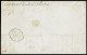 Lettre N°5a 40c Orange Vif, Bien Margé, Obl. PC 2687 + T15 Rives 15 Juillet 54 Sur Lettre Datée De Renage, Isère, Du 2è  - 1849-1850 Ceres