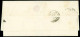 Lettre N°3 OBL Grille + T13 Royan (13 Fev 1850 - Frappe Lourde). TB - Autres & Non Classés