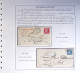 Delcampe - Lettre 147 Lettres Classiques Affranchies OBL PC Et GC De La Rochelle à Saint Savinien En 2 Albums Safe - Autres & Non Classés