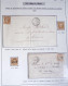 Lettre 86 Lettres Classiques Affranchies OBL PC Et GC De Saint Agnant Les Marais à Villeneuve La Comtesse (dont Des PC D - Other & Unclassified