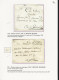 Lettre Moulins Engilbert : 6 MP : "Moulins Engilbert" (1790 Manuscrit), "56 Moulins En Gilbt" (1795 - Ind 12 - 2 Pièces) - Other & Unclassified
