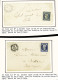 Lettre Saint Sulpice Les Feuilles : PC 3290 - 2 Lettres AFF N°4 Et N°14. TB - Altri & Non Classificati