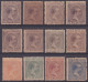 1891-142 CUBA SPAIN 1891 ALFONSO XIII ½ Mls – 20c COMPLETE SET.  - Prefilatelia