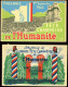 Lettre 2 Cartes Postales En Couleurs : Fête Champêtre De L'Humanité à Vincennes 1946 Et 1948, OBL TB - Sonstige & Ohne Zuordnung