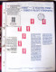 **,lettre Collection De TVP Briat Rouges Plupart Autocollants Dans Un Classeur De Bureau Rouge : Plus De 280 TVP Neufs ( - Collezioni