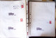 Delcampe - **,lettre Collection De TVP Briat Rouges Plupart Autocollants Dans Un Classeur De Bureau Rouge : Plus De 280 TVP Neufs ( - Verzamelingen