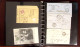 Delcampe - Lettre 1845-1987, Collection En Un Classeur Safe De Plus De 120 Lettres Ou Cartes, Dont De Nombreuses Bonnes Valeurs Ava - Sammlungen