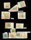 Sur Fragment,lettre N°53a, Demi-timbre OBL Djibouti (1902) Sur Carte Postale Pour Perpignan Avec Arrivée + 12 Fragments  - Sonstige & Ohne Zuordnung