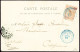 Sur Fragment,lettre N°53a, Demi-timbre OBL Djibouti (1902) Sur Carte Postale Pour Perpignan Avec Arrivée + 12 Fragments  - Sonstige & Ohne Zuordnung