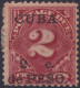 1899-715 CUBA US OCCUPATION 1899 MH 2c POSTAGE DUE TASA POR COBRAR.  - Unused Stamps