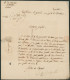 Précurseur - LAC Datée De Esplechin (30 Décembre 1800 ?) + Obl Linéaire Rouge P86P / TOURNAY > Mons - 1621-1713 (Spaanse Nederlanden)