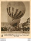 UN LACHER DE BALLONS LIBRES PLACE DE LA CONCORDE  A.F.P.  DOCUMENT FEUILLET 24 X 20 CM - Altri & Non Classificati