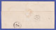 Baden 1867 Brief Mit Achteckstempel CARLSRUHE. Handschriftlich Taxiert - Other & Unclassified