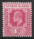 CAYMAN Is...KING EDWARD VII..(1901-10.)....1d....SG26........MH.. - Cayman Islands