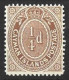 CAYMAN Is...KING EDWARD VII..(1901-10.)....QUARTER D......SG38........MH.. - Cayman (Isole)