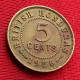 British Honduras 5 Cents 1956 Belize  W ºº - Belize
