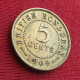 British Honduras 5 Cents 1969 Belize W ºº - Belize