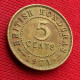 British Honduras 5 Cents 1971 Belize W ºº - Belize